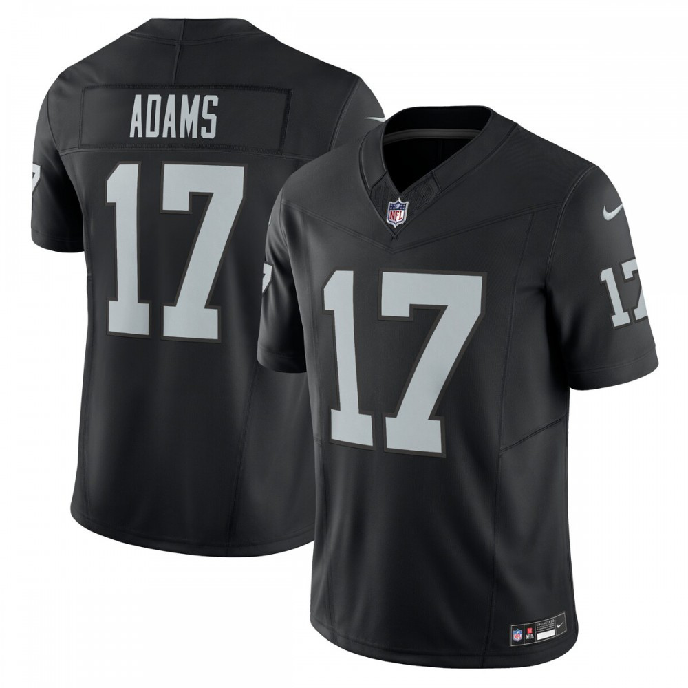 Davante Adams Las Vegas Raiders Nike Vapor F.U.S.E. Limited Jersey - Black-GridironStore